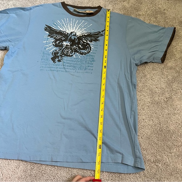 5/$25 Vintage Sargent Pepper Men's T Shirt Blue Y2k 100% Cotton M Medium - Picture 5 of 8